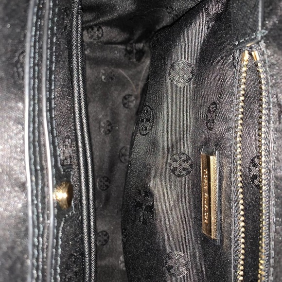 Tory Burch - Leather Black Emerson Backpack, EUC - Picture 9 of 12